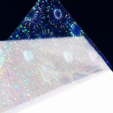 Imagem de Livelynine 15,8 x 394 papel de contato para descascar e colar, capa de livro transparente, papel de parede com glitter, à prova d'água, folhas laminadas holográficas, autoadesivas, protetor de parede