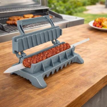Imagem de Forma Espetinho Kebab Maquina Manual Kafta Churrasco - Yeet