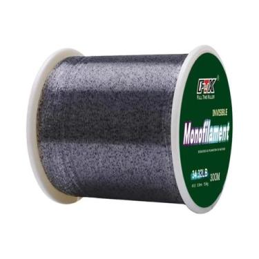 Imagem de Linha De Pesca Fluorocarbono Super Forte Invisível 100m 300m 500m Com 