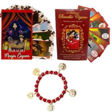 Imagem de KIT Baralhos Cigano + Pulseira - Lua Mística