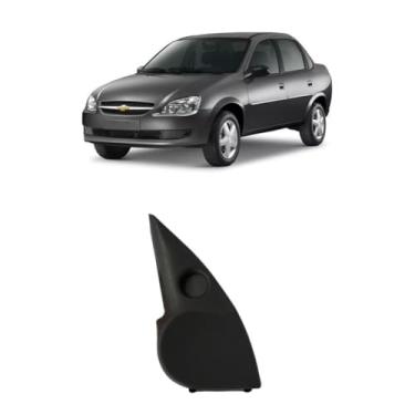 Imagem de Acabamento Interno Retrovisor Corsa Classic Fixo Sem Furo 1995 A 2015 Lado Direito Passageiro