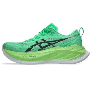 Imagem de ASICS Tênis de corrida unissex SUPERBLAST 2, 11,5 m/13W, verde vital/preto