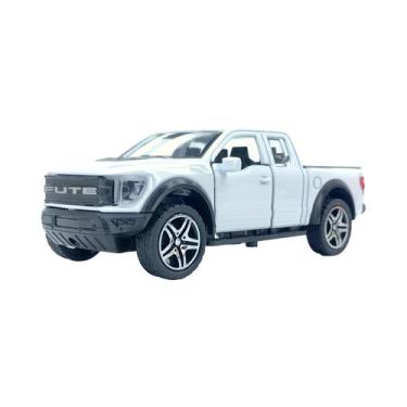 Imagem de Caminhonete Ford De Liga Metálica Para Crianças - Modelo De Carro De B