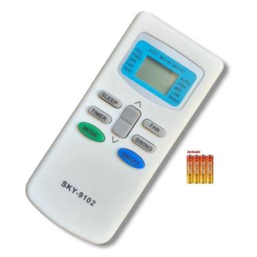 Imagem de Controle Ar Condicionado Split Philco 7000 12000Btus Pilhas