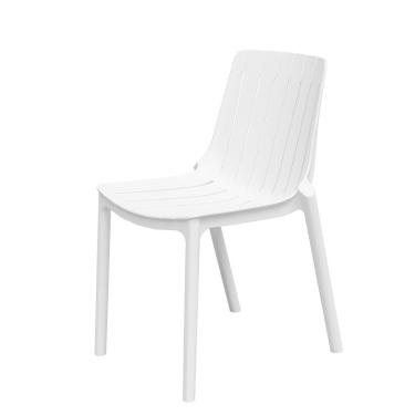Imagem de Cadeira Jardim-varanda Ripa De Polipropileno – Tk branco