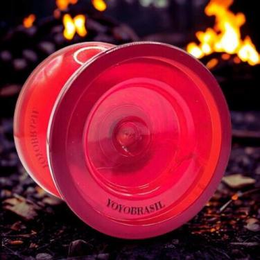 Imagem de Ioiô Profissional c/ Rolamento Yo-yo H1 Ciclone Brinquedo Retrô Cores 