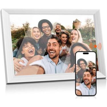 Imagem de Porta Retrato Wi-Fi com Upload de Fotos via Aplicativo - Rick Imports