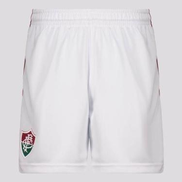 Imagem de Bermuda Fluminense Wander Infantil Branca - Braziline, 8 ANOS