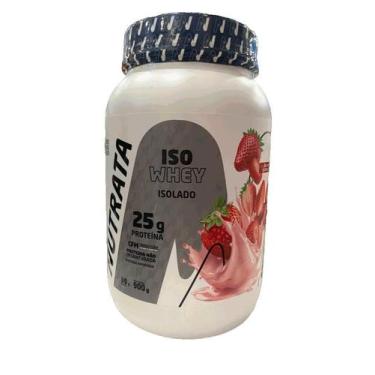 Imagem de Iso Whey (900g) - Sabor: Morango (nova embalagem) - Nutrata