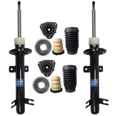 Imagem de Kit Completo + Kit De 2 Amortecedores Dianteiro Nakata Ecosport 2006 2