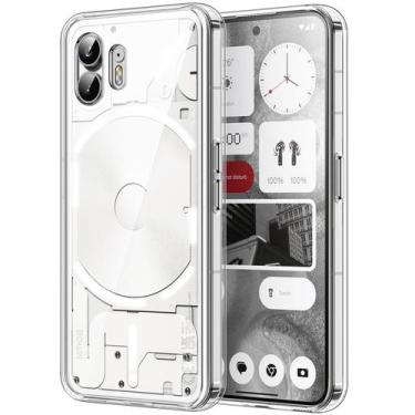 Imagem de Capa de telefone JeTech for Nothing Phone 2 à prova de choque transpar