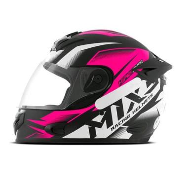 Imagem de Capacete Moto Fechado Mixs MX2 Storm Masculino Feminino Confortável Se