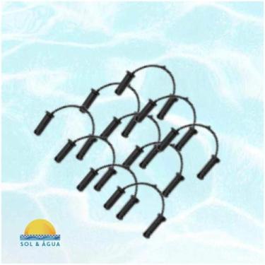 Imagem de Kit De 10 Travas Para Placa Aquecedor Solar Modelo Teksol - Marca Ks A