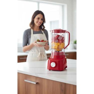 Imagem de Liquidificador 900W Potente 5 Velocidades Jarra 2,7L - Congratulations