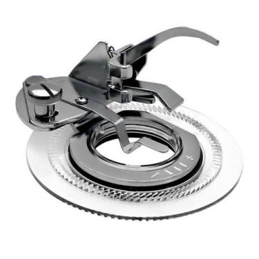 Imagem de Calcador Decorativo Circular De Fazer Ponto Flor Patchwork - UNIVERSAL