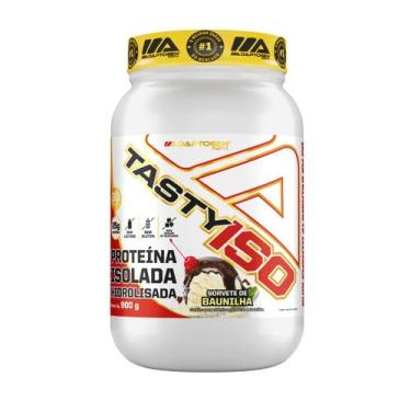 Imagem de Suplemento Proteína Isolada Adaptogen Tasty Iso 900g -, Sorvete de Bau