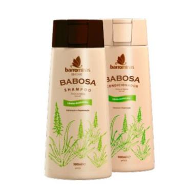 Imagem de Kit para Cabelos Secos e Desidratados BARROMINAS Babosa Shampoo + Cond