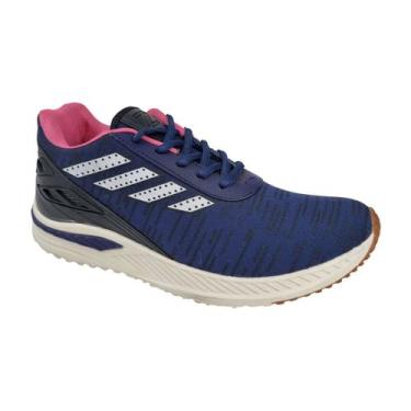 Imagem de Tênis Esportivo Estiloso Caminhada Academia Feminino Zeus