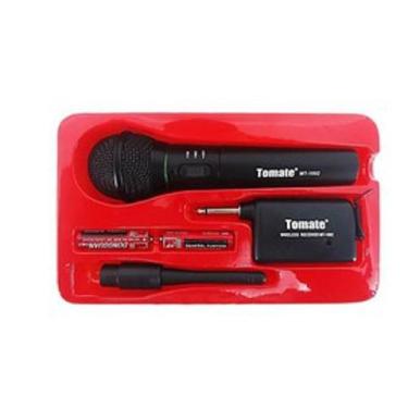 Imagem de Microfone Sem Fio Profissional Tomate Mt-1002 Preto