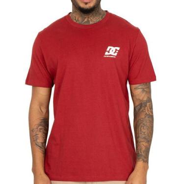 Imagem de Camiseta DC Shoes Palletline SM26 Masculina Vermelho, Vermelho, M