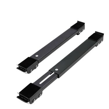 Imagem de Base Suporte Ajustável com Rodinhas Cheguei BR para Geladeira Máquina de Lavar e Secadora Até 200kg 45cm a 70cm