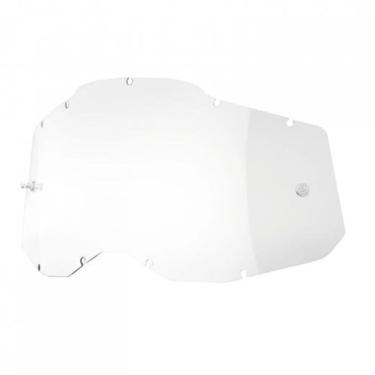 Imagem de Lente Transparente Geração 2 para Óculos 100% Strata 2 Accuri 2 e Racecraft 2 com Proteção Uv
