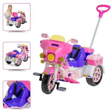Imagem de Triciclo Infantil Até 30kg Passeio e Pedal 2 em 1 - Calesita, Triciclo