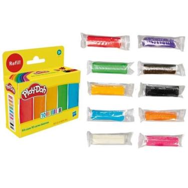 Imagem de Massinha PlayDoh Kit Com 10 Cores Hasbro G1718