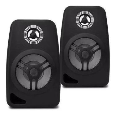 Imagem de Par Caixa De Som Ambiente Orion Preta 55w 8 Ohms