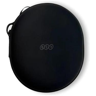 Imagem de Bolsa de Armazenamento para Fone de Ouvido QCY Preta Case de Proteção 