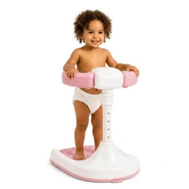 Imagem de Suporte de Banho Infantil em Pé Altura Ajustável Base Antiderrapante C