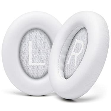 Imagem de WC Wicked Cushions Almofadas atualizadas para fones de ouvido com cancelamento de ruído Bose 700 (NC700) - Espessura adicionada, almofadas de ouvido extra duráveis | (Branco)