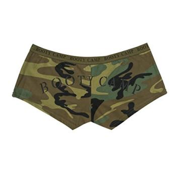 Imagem de Rothco Short feminino Booty Camp Booty, camuflado, pequeno