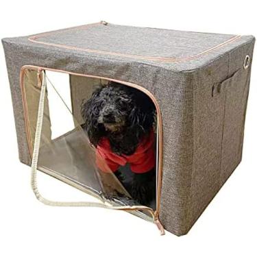 Imagem de KRASS Gaiola ICU de oxigênio para cães e gatos para animais de estimação, incubadora de filhotes de 100L, berçário grande de PET, ncubador de filhotes para tosse respiração caixa de nebulização para tratamento de respiração de tosse, Collector88