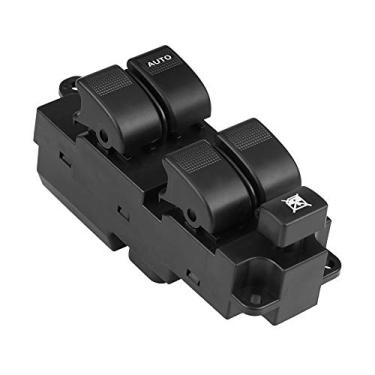 Imagem de Qiilu Interruptor de janela Power Master RHD lateral preto para BT-50 4 portas AB39-14540-AB