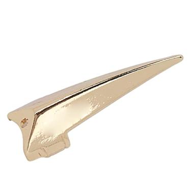 Imagem de Ferramenta de separação de dedos, ferramenta de separação de cabelo, ferramenta de separação de dedos, ferramenta de seleção de tranças anel de separação de ferramentas de seleção de anel de separação de seção, anel de seleção de tranças de Dreadlocks duráveis de liga para extensões de perucas (dour