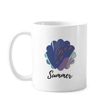 Imagem de Caneca de cerâmica com estampa de arte abstrata silenciosa cerâmica xícara de café porcelana louça