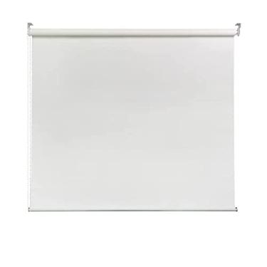 Imagem de Cortina Persiana Rolo Roller 1,30 Larg x 1,30 Alt Blackout Branco