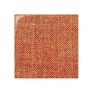 Imagem de Tecido de linho marrom abstrato azulejo de cerâmica brilhante decalque vitrificado pedra adornada