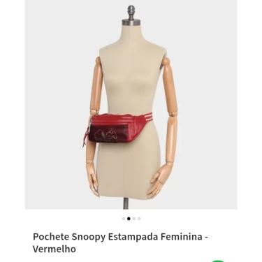 Imagem de Pochete snoopy 