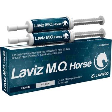 Imagem de Laviz Mo Horse Lavizoo 2 X40g Suplemento De Vitaminas Cavalo