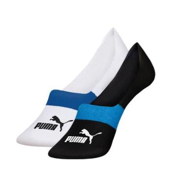 Imagem de 2 Pares De Meias Sapatilha Invisível Cotton Algodão Masculino - Selene