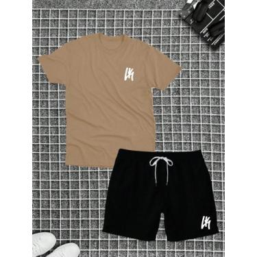 Imagem de Conjunto Short e Camiseta Oversized Luken, Preto, M
