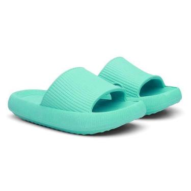 Imagem de Chinelo Nuvem Feminino Ortopédico Macio Leve - EMOT SHOES, Azul, 36, F