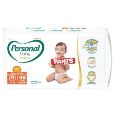 Imagem de Fraldas Personal Baby Premium Pants Hiper Bag 1 Pacote Tamanho M Com 2