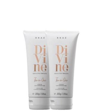 Imagem de Kit BRAE Divine Anti-Frizz Ten in One - Leave-in 200ml (2 Unidades) - 