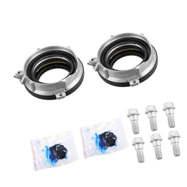 Imagem de A ABSOPRO 2 peças 4x4 Cubo de travamento automático 4WD atuador de cubo de bloqueio para Ford F-150 2004-2016 para Ford Expedition 2003-2015 para Lincoln Navigator 2003-2017 7L1Z3C247A Substituição do