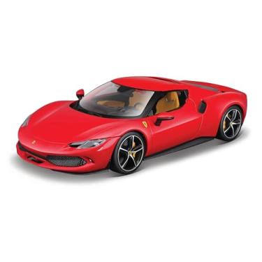 Imagem de BURAGO 1/18 296 GTB Hybrid 830HP V6 2021 Rosso Corsa - Red BU16018CAR