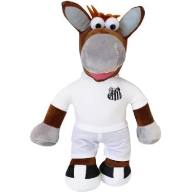 Imagem de Cavalinho do Santos Oficial 40cm - Pelucia do Fantastico