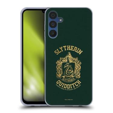 Imagem de Head Case Designs Capa de gel macio oficialmente licenciada Harry Potter Sonserina Quadribol Relíquias da Morte X compatível com Samsung Galaxy A15
